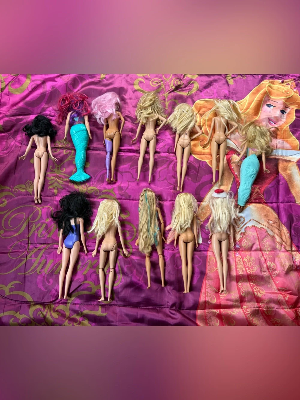 Mattel Barbie Lot of 12 DOLLS Doll Bundle made to move articulated yoga classic